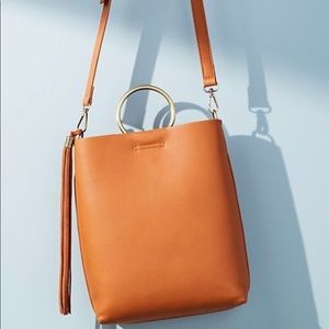 Anthropologie Morgan Tote Crossbody Bag